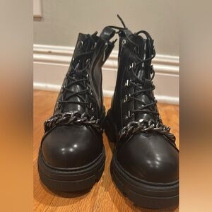 Brand New Women’s Black Combat Boots